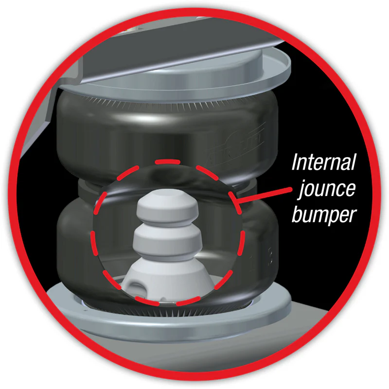 Air Lift Replacement Air Spring-LoadLifter 5000 Ultimate Bellows Type w/ internal Jounce Bumper - Image 5