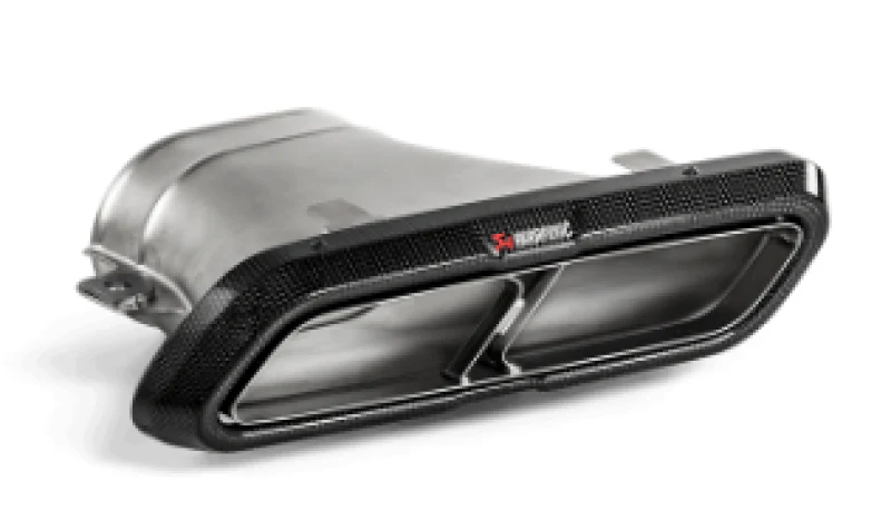 Akrapovic 2018 Mercedes Benz E63 (W213) Evolution Tail Pipe Set (High Gloss Carbon) - Image 2