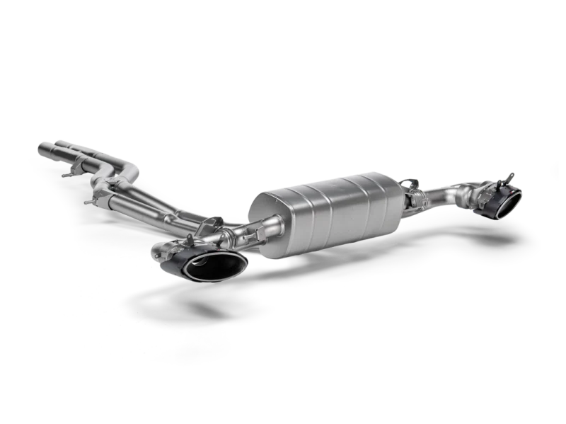 Akrapovic 2025 Audi RSQ8 Evolution Race Line Exhaust System Titanium (link pipe CO-AU/T/5 required)
