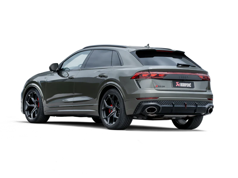 Akrapovic 2025 Audi RSQ8 Evolution Race Line Exhaust System Titanium (link pipe CO-AU/T/5 required) - Image 2
