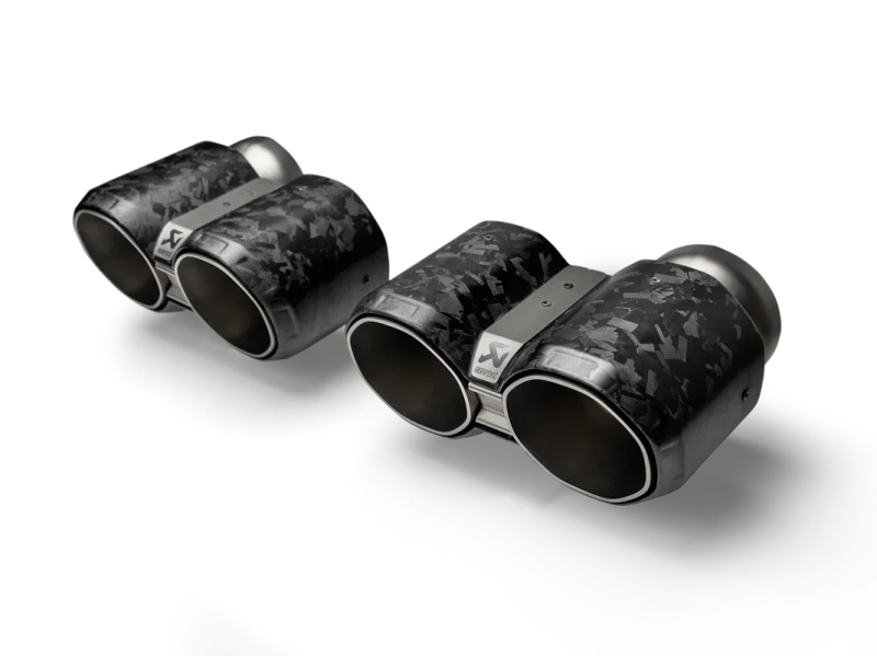 Akrapovic BMW M2 Coupe (G87) Tail Pipe Set - Chopped Carbon - Image 3