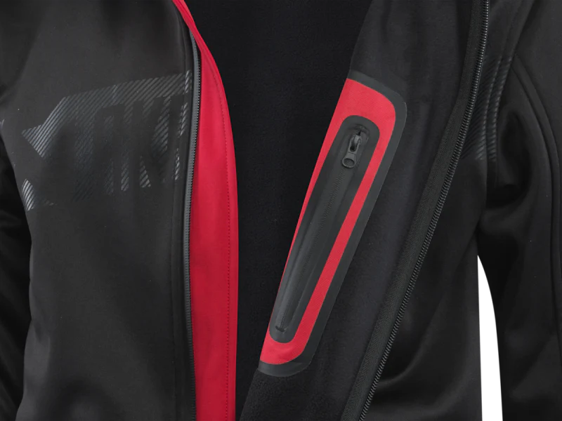 Akrapovic Mens Corpo Softshell Jacket Black - L - Image 2
