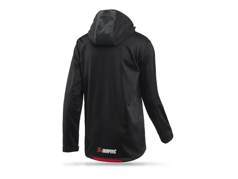 Akrapovic Mens Corpo Softshell Jacket Black - L - Image 3