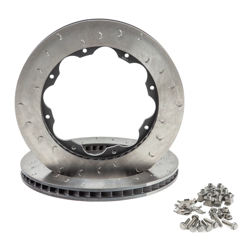 Alcon Nissan R35 GTR Gen 1/2 380X30mm Rotor Ring Kit - Rear Left - Image 4