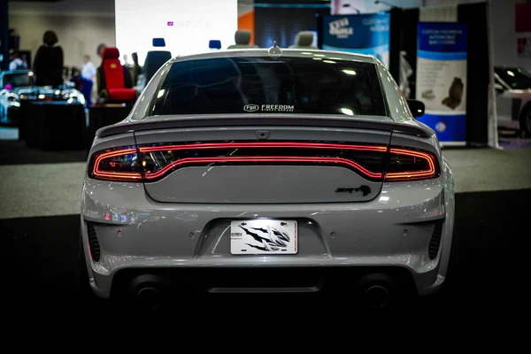 AlphaRex 15-23 Dodge Charger NOVA-Series Prismatic LED Tail Lights Chrome - Image 2