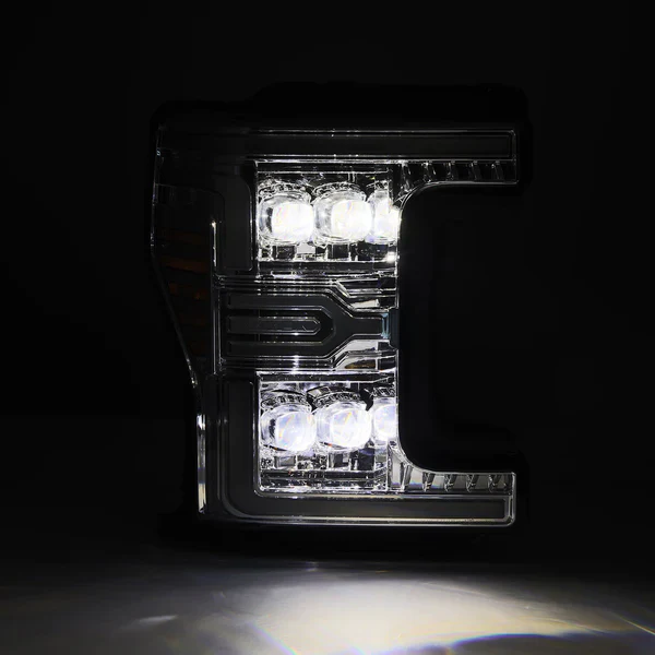 AlphaRex 17-19 Ford Super Duty MKII NOVA-Series LED Projector Headlights Chrome - Image 5