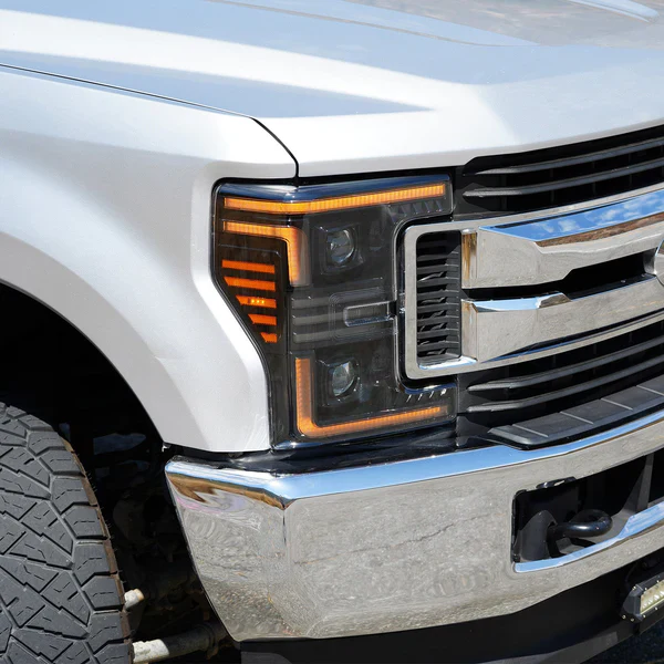 AlphaRex 17-19 Ford Super Duty MKII PRO-Series Halogen Projector Headlights - Image 10