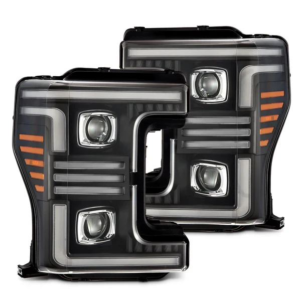 AlphaRex 17-19 Ford Super Duty MKII PRO-Series Halogen Projector Headlights - Image 11