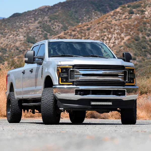 AlphaRex 17-19 Ford Super Duty MKII PRO-Series Halogen Projector Headlights - Image 5