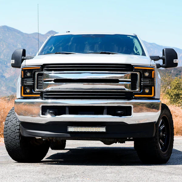 AlphaRex 17-19 Ford Super Duty MKII PRO-Series Halogen Projector Headlights - Image 6