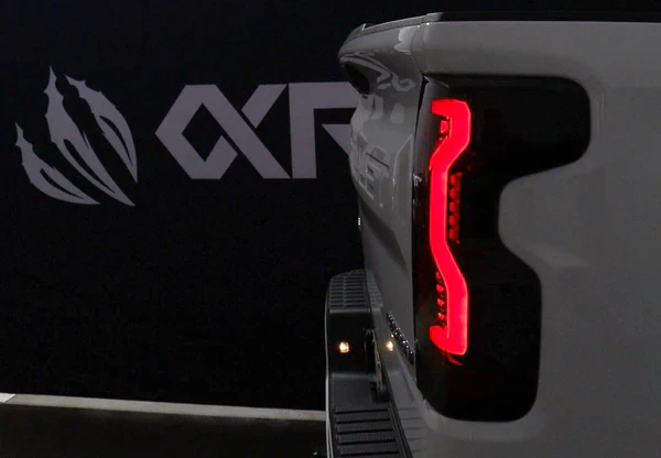 AlphaRex 19+ Chevrolet Silverado 1500/2500HD/3500HD PRO-Series LED Tail Lights Red Smoke - Image 5