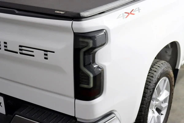 AlphaRex 19+ Chevrolet Silverado 1500/2500HD/3500HD PRO-Series LED Tail Lights Red Smoke - Image 6