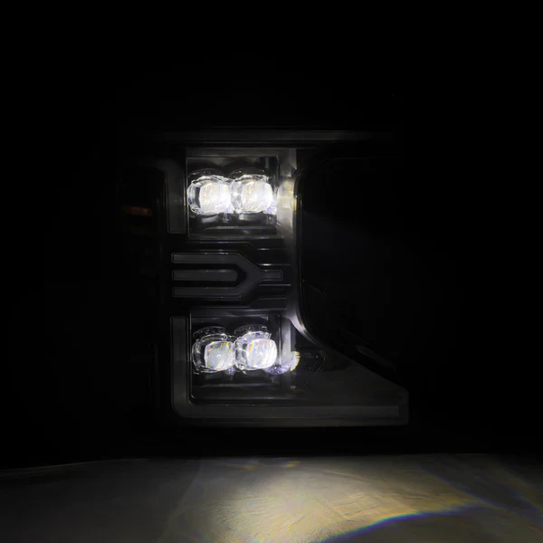 AlphaRex 20-22 Ford Super Duty NOVA-Series LED Projector Headlights Black - Image 8