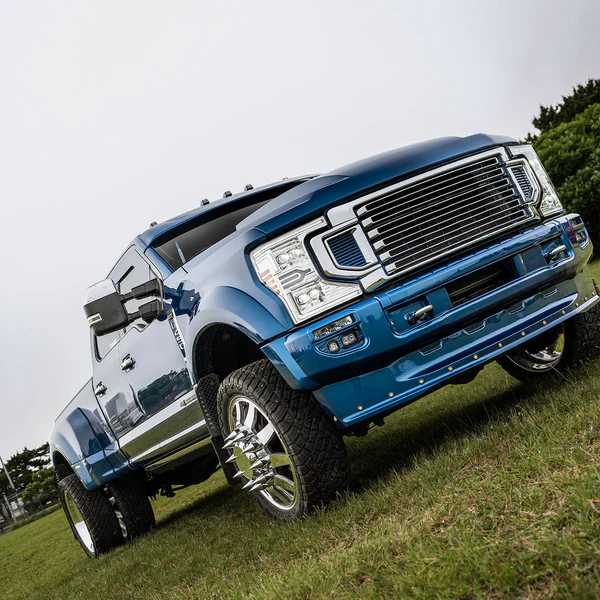 AlphaRex 20-22 Ford Super Duty NOVA-Series LED Projector Headlights Chrome - Image 3