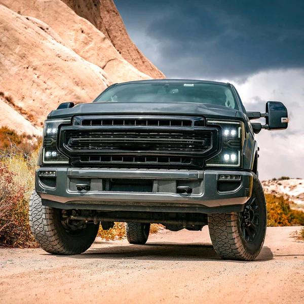 AlphaRex 20-22 Ford Super Duty NOVA-Series LED Projector Headlights Chrome - Image 8