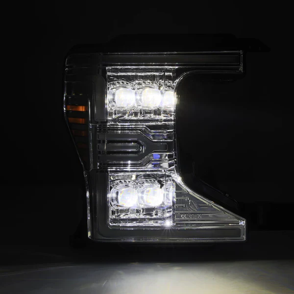 AlphaRex 20-22 Ford Super Duty NOVA-Series LED Projector Headlights Chrome - Image 9