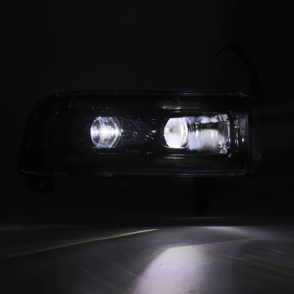 AlphaRex 94-01 Dodge Ram 1500/94-02 Ram 2500/3500 LUXX-Series LED Headlights Chrome - Image 3