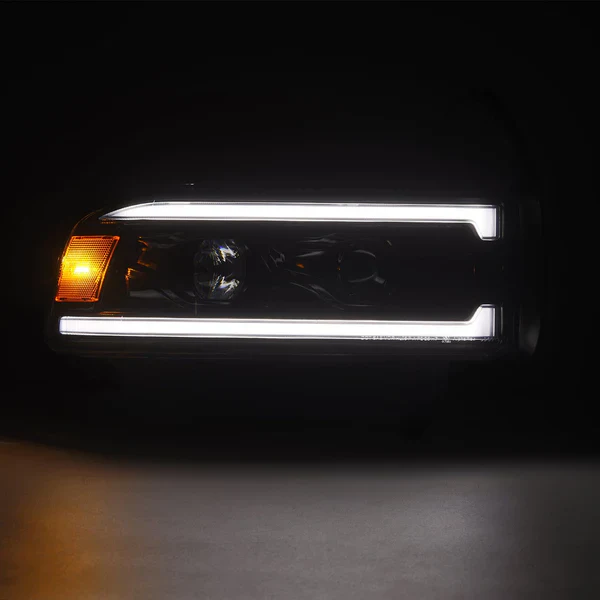 AlphaRex 94-01 Dodge Ram 1500/94-02 Ram 2500/3500 LUXX-Series LED Headlights Chrome - Image 4