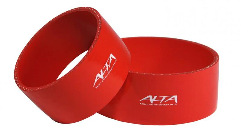ALTA 02-06 Mini Cooper S/JCW & 02-08 S/JCW Convertible R53 Silicone Boost Couplers - Red - Image 2