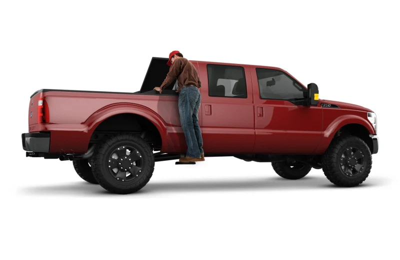 AMP Research 1999-2013 Chevrolet Silverado All Beds BedStep2 - Black - Image 4