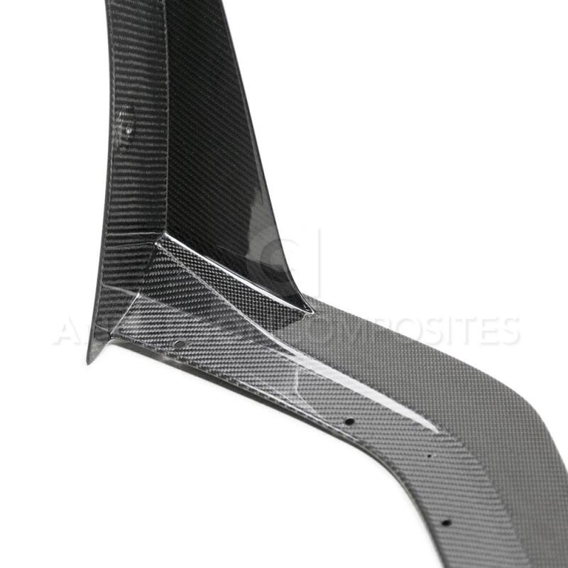 Anderson Composites 2020 Ford Mustang/Shelby GT500 Carbon Fiber Front Splitter Wickers - Image 4