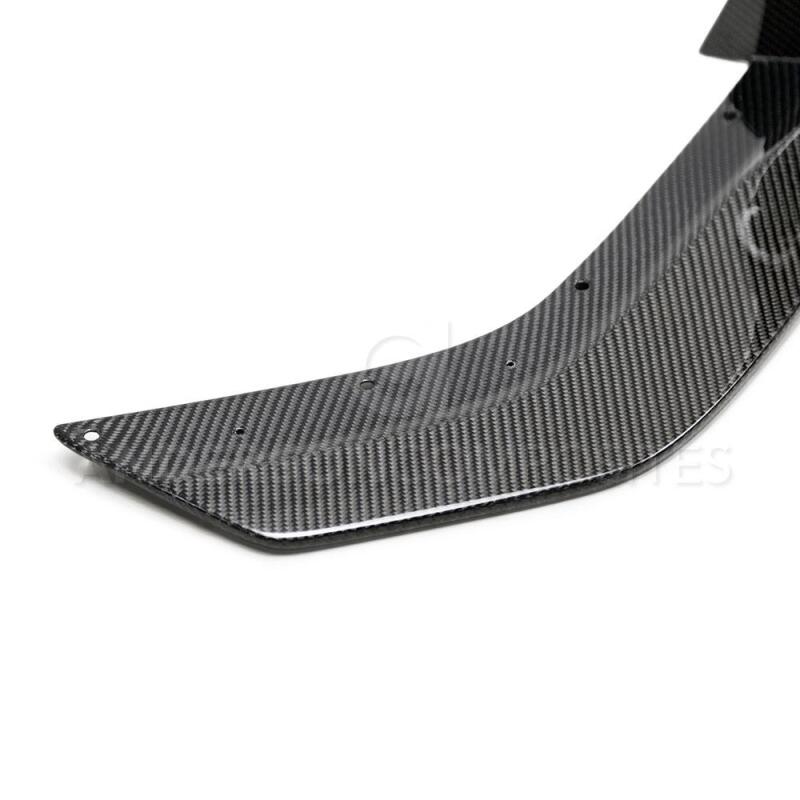 Anderson Composites 2020 Ford Mustang/Shelby GT500 Carbon Fiber Front Splitter Wickers - Image 7