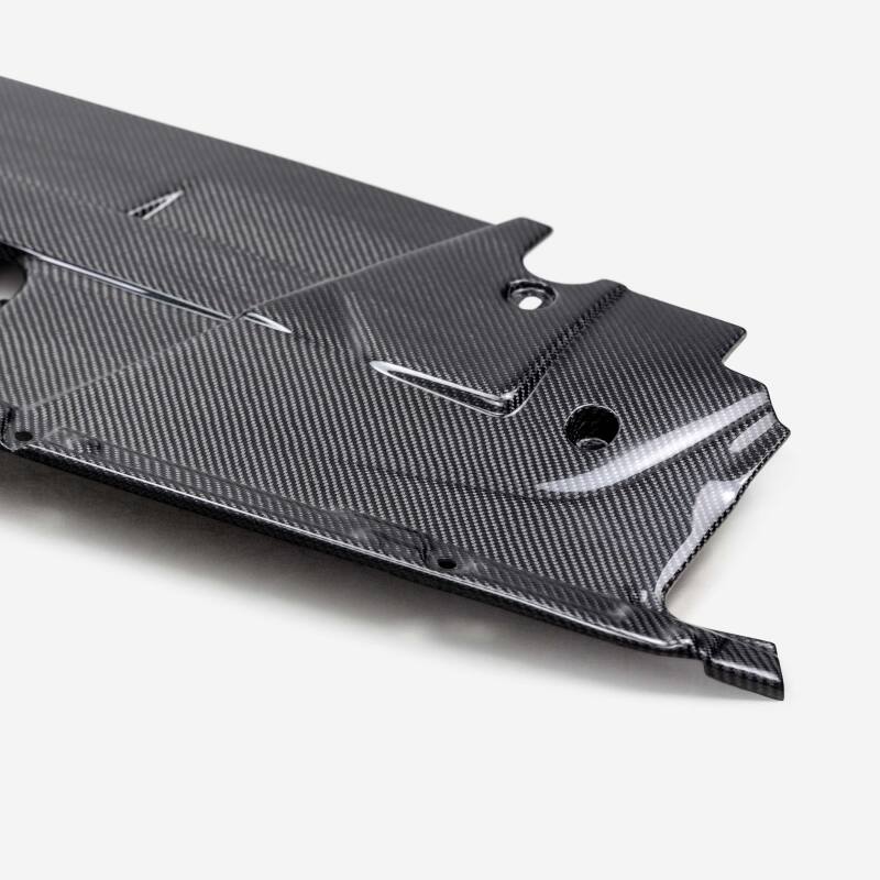 Anderson Composites 2024+ Ford Mustang Carbon Fiber Radiator Cover - Image 3