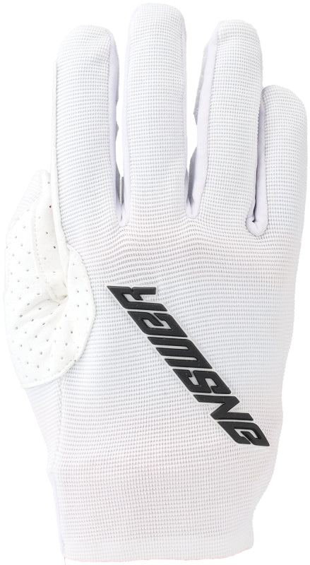 Answer Aerlite Gloves White/Black Logo - Large