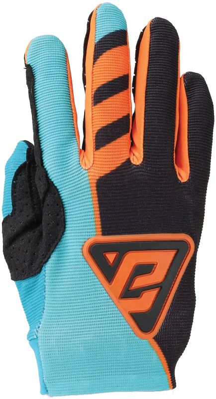 Answer Aerlite Nitro Gloves Black/Astana/Hyper Orange - Large - Image 2