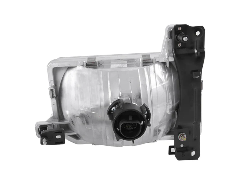 ANZO 1988-1989 Nissan Hardbody Crystal Headlights Chrome - Image 5
