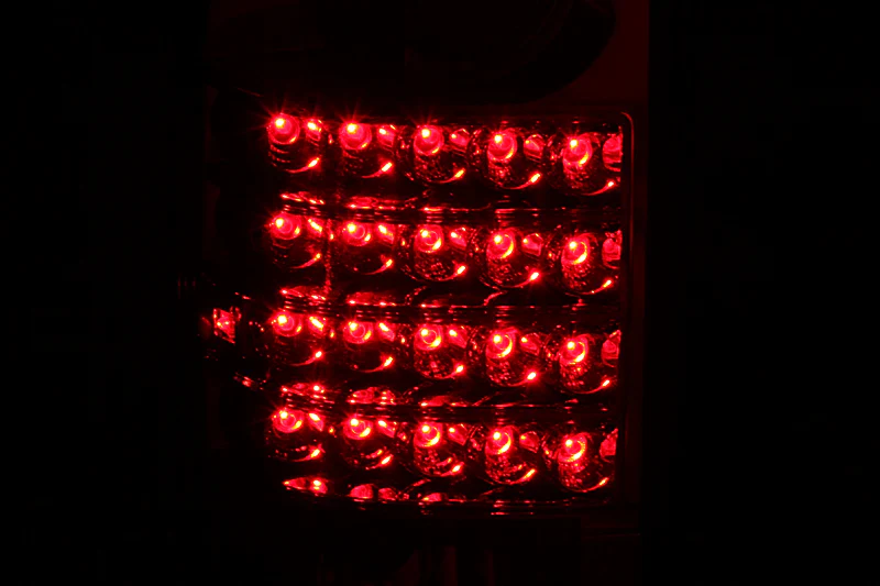 ANZO 1989-1995 Toyota Pickup LED Taillights Red/Clear - Image 3