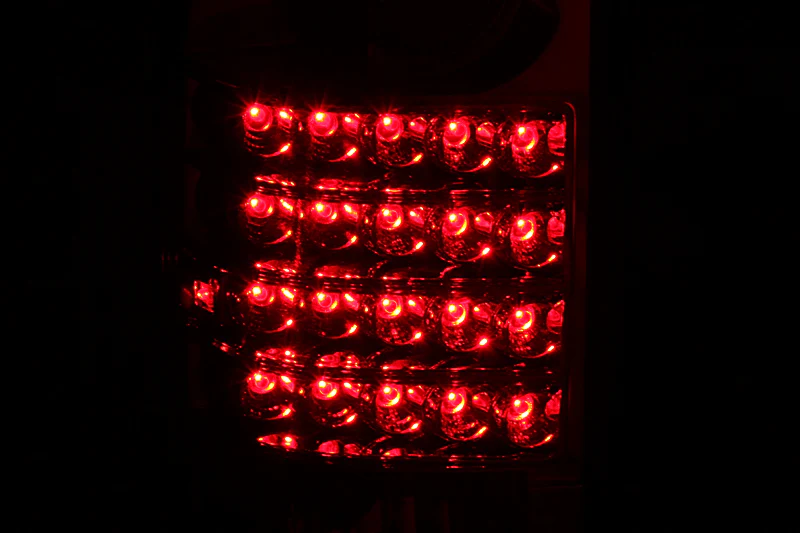 ANZO 1989-1995 Toyota Pickup LED Taillights Red/Clear - Image 7