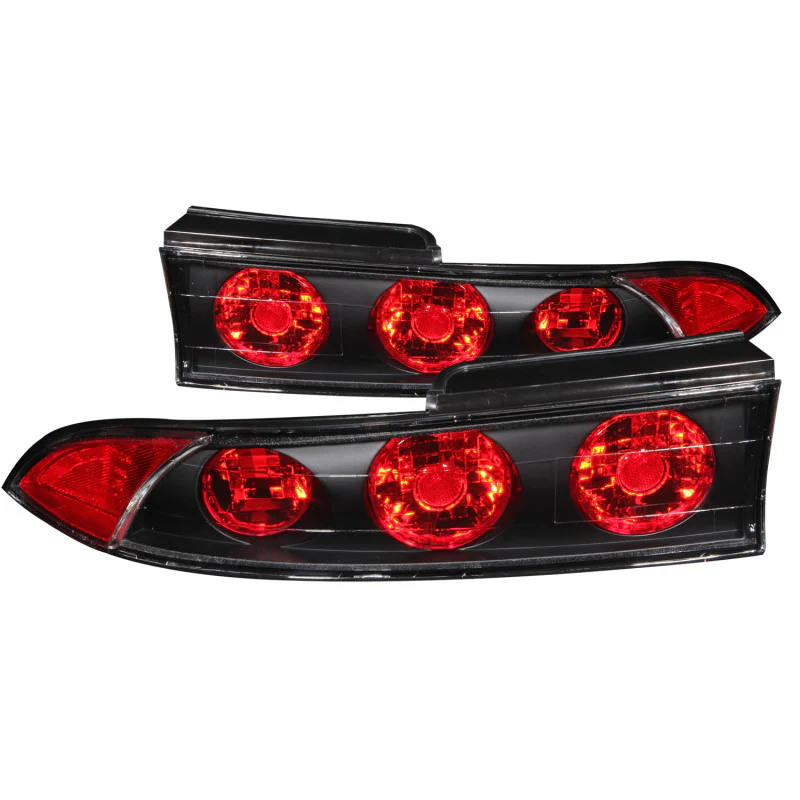 ANZO 1995-1999 Mitsubishi Eclipse Taillights Black - Image 3