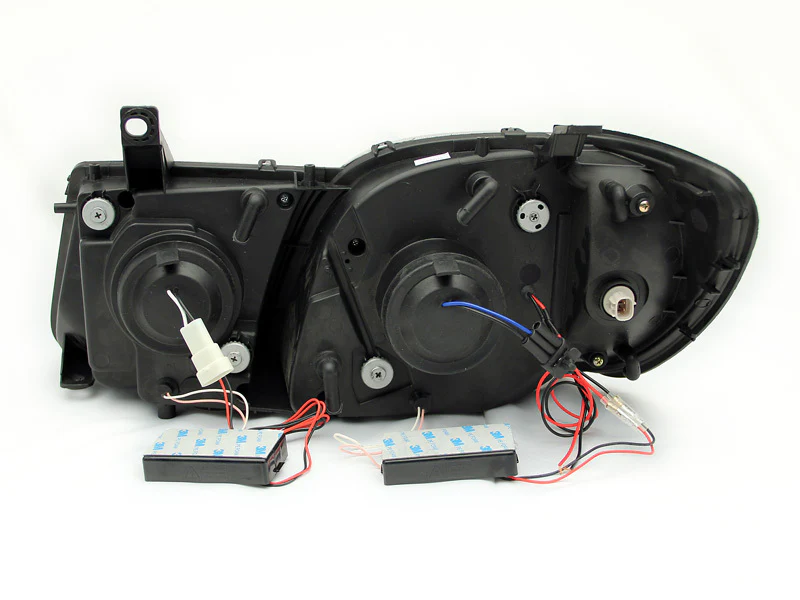 ANZO 1998-2007 Lexus Lx470 Projector Headlights w/ Halo Chrome (CCFL) - Image 6