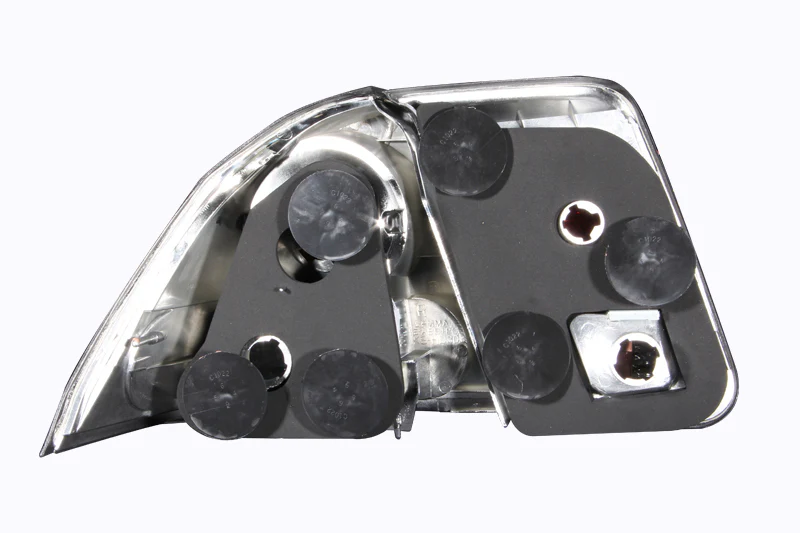 ANZO 2001-2004 Honda Civic Taillights Black - Image 4
