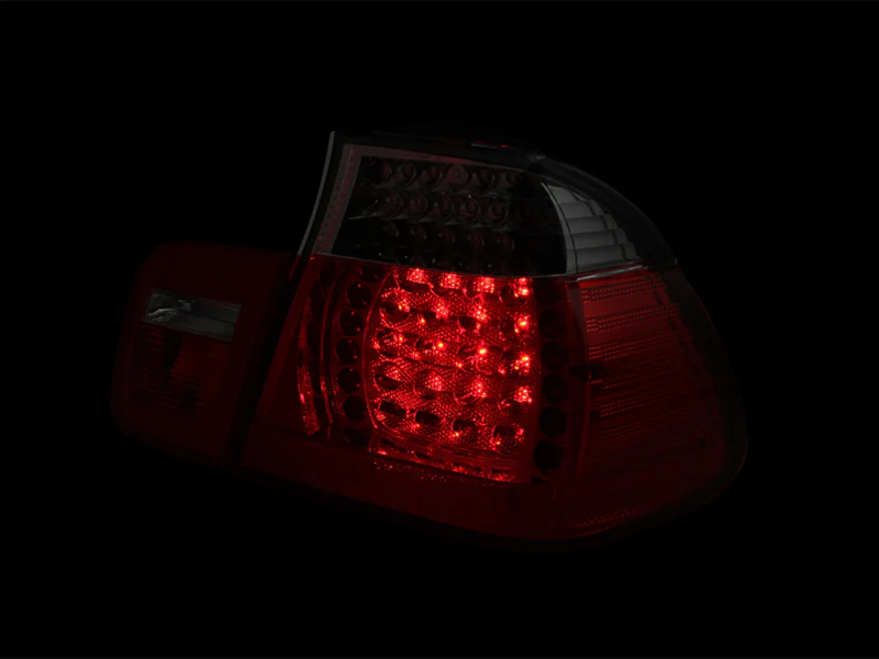 ANZO 2002-2005 4DR BMW 3 Series E46 LED Taillights Red/Smoke - Image 6