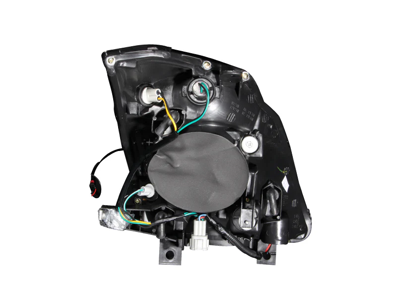 ANZO 2003-2005 Nissan 350Z Projector Headlights Black - Image 3