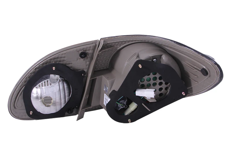 ANZO 2003-2008 Toyota Corolla LED Taillights Red/Smoke - Image 4