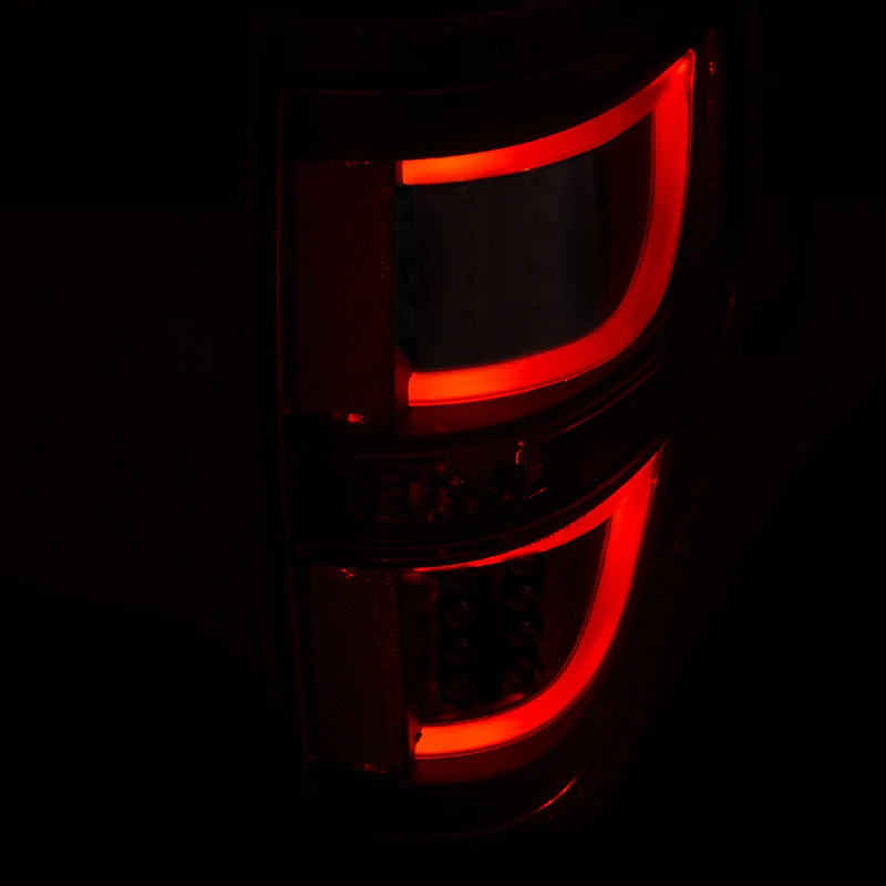 ANZO 2009-2013 Ford F-150 LED Taillights Black - Image 5