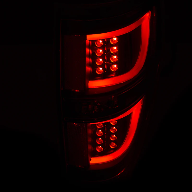ANZO 2009-2013 Ford F-150 LED Taillights Black - Image 7