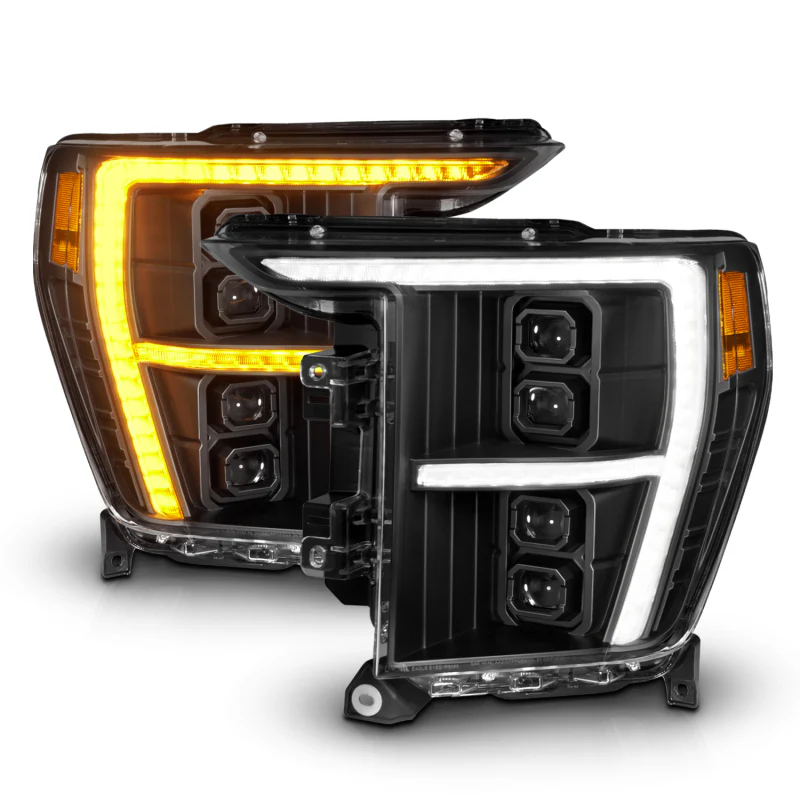 ANZO 21-23 Ford F-150 (w/Factory Halogen) Z-Series Full LED Proj Headlights - Driver Side ONLY - Image 8