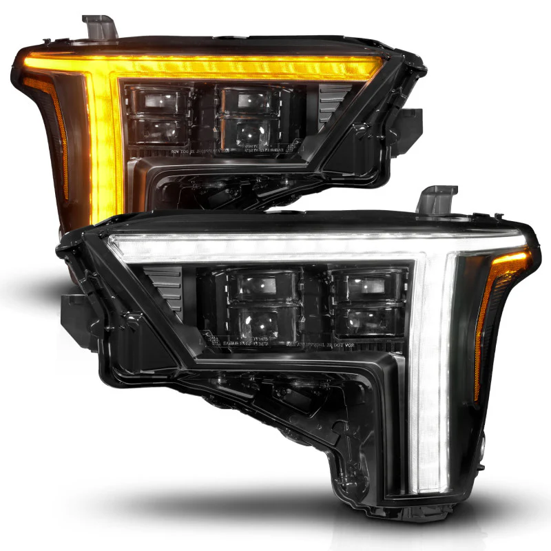 ANZO 22-24 Toyota Tundra (w/Factory LED Refl.) Z-Series Full LED Proj Headlights - Driver Side ONLY - Image 2