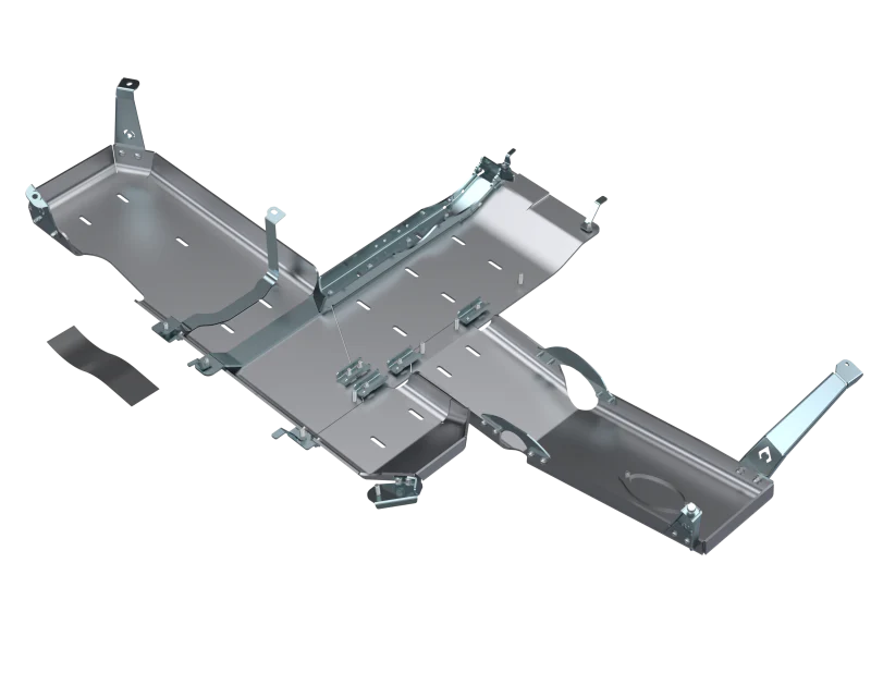 Artec Industries 21-25 Jeep Wrangler JL Sahara Jl Full Bellypan w/ Oil Door - 2 Door 3.6L Alum