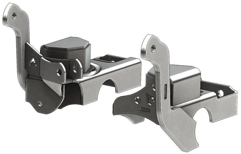 Artec Industries 93-06 Jeep Wrangler TJ Lj Coil / Lca Combo Brackets Front Axle - Cam Slot