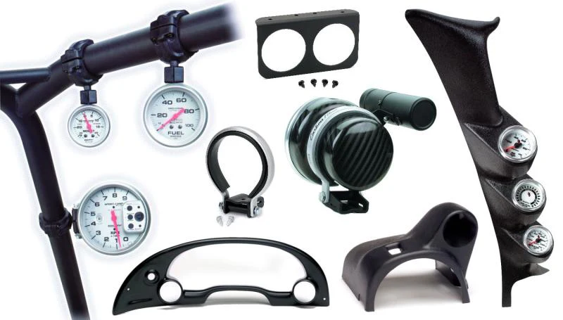 Autometer 91-95 Toyota MR2 Black 52mm Single Pod - Image 3