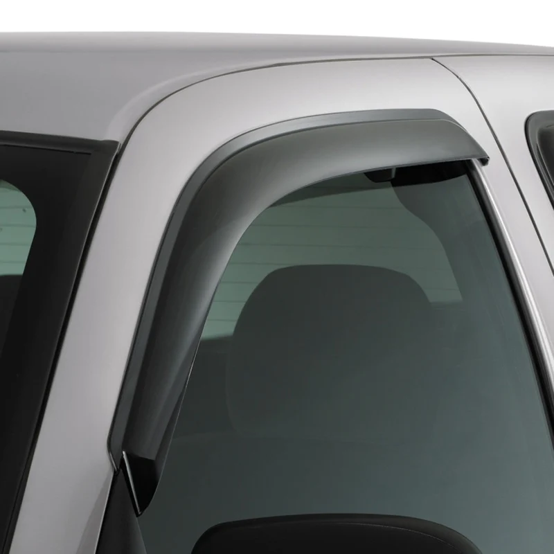 AVS 00-05 Toyota Echo Coupe Ventvisor Outside Mount Window Deflectors 2pc - Smoke - Image 2