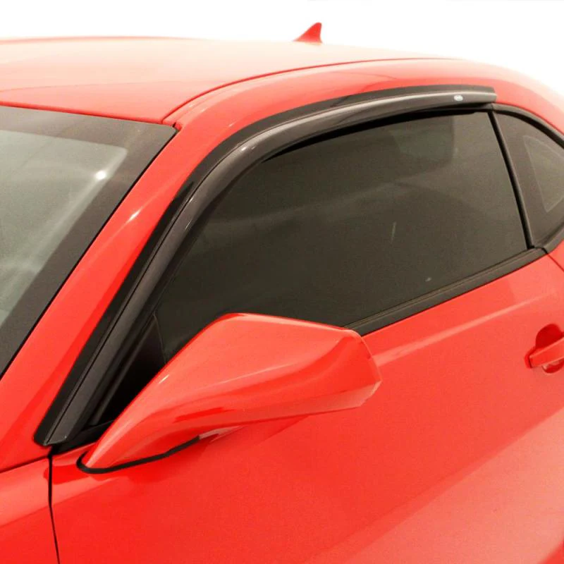 AVS 00-05 Toyota Echo Coupe Ventvisor Outside Mount Window Deflectors 2pc - Smoke - Image 5