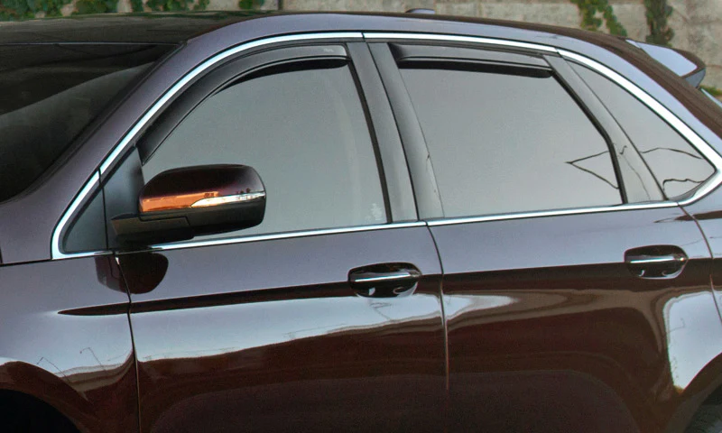 AVS 01-07 Toyota Sequoia Ventvisor In-Channel Front & Rear Window Deflectors 4pc - Smoke - Image 4