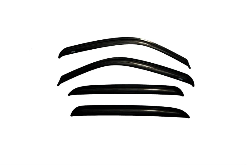 AVS 02-06 Cadillac Escalade EXT Ventvisor Outside Mount Window Deflectors 4pc - Smoke - Image 2