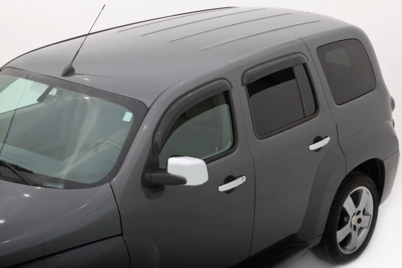 AVS 06-11 Chevy HHR Ventvisor Outside Mount Window Deflectors 4pc - Smoke - Image 2
